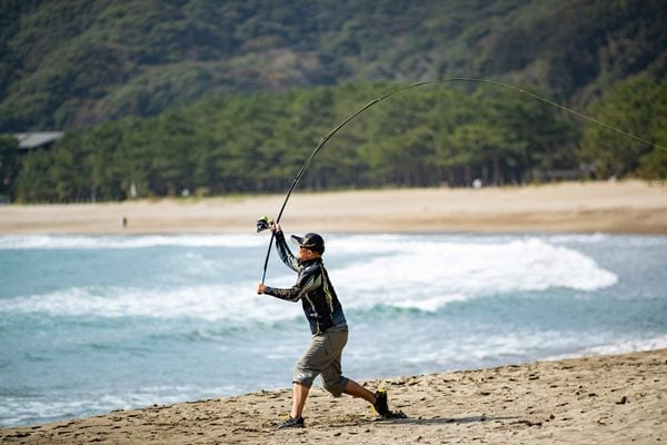 投げ釣りは遠投がキモ